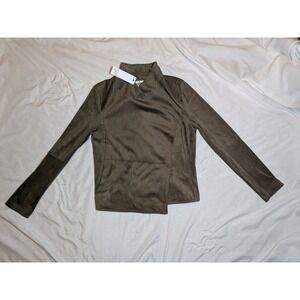 BB Dakota Steve Madden Women's Faux Suede Jacket Retail Price $79.00 Size Small